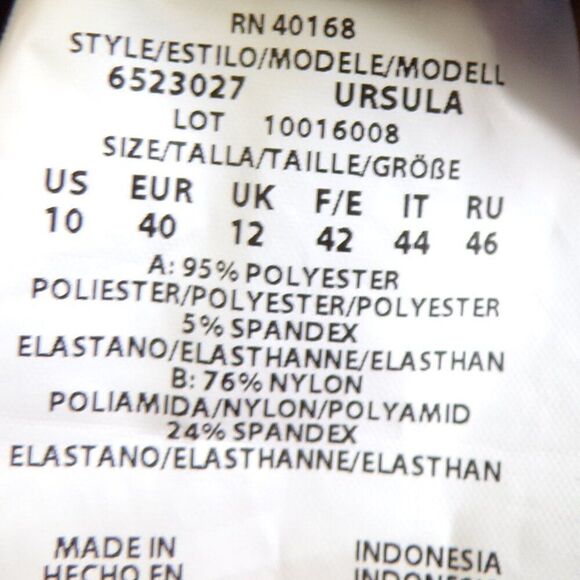 Miraclesuit Illusionist Ursula navy swim tankini top 10 - Picture 7 of 10